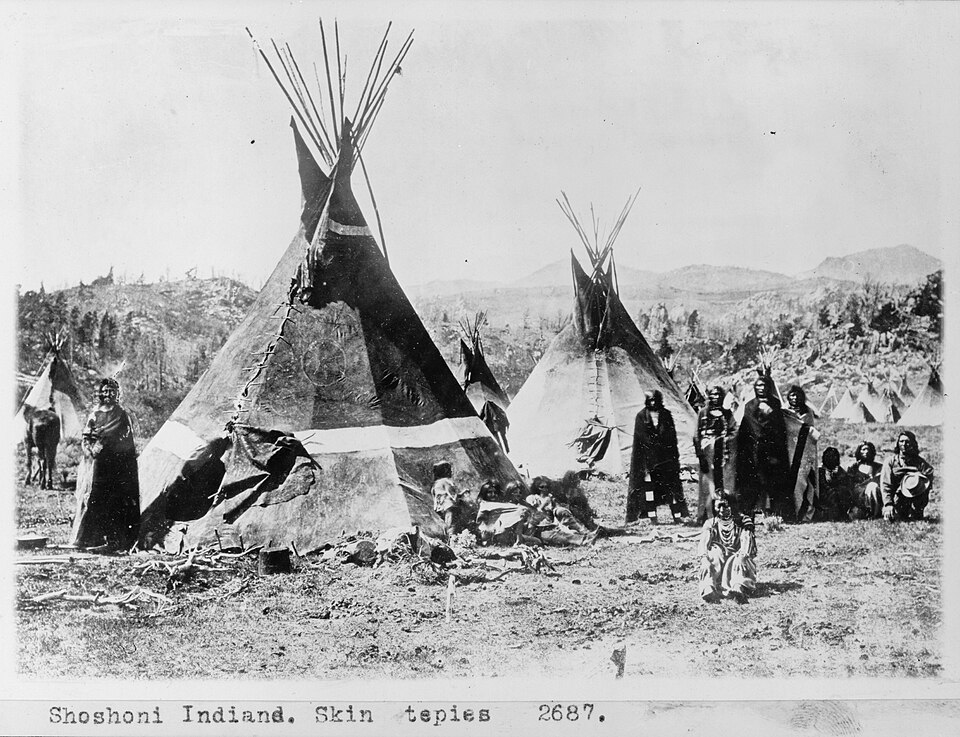 Comanche riders on the plains
