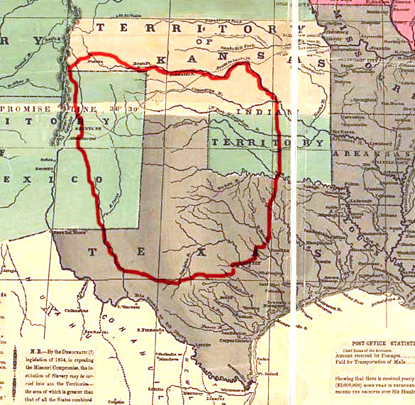 Comanche camp on the plains